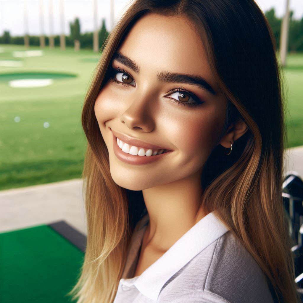 실외골프연습장 배경