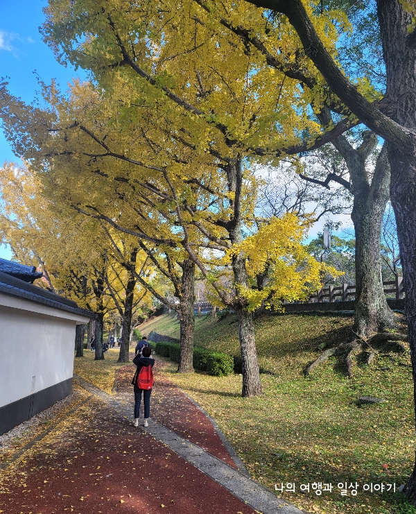 구마모토성-초입