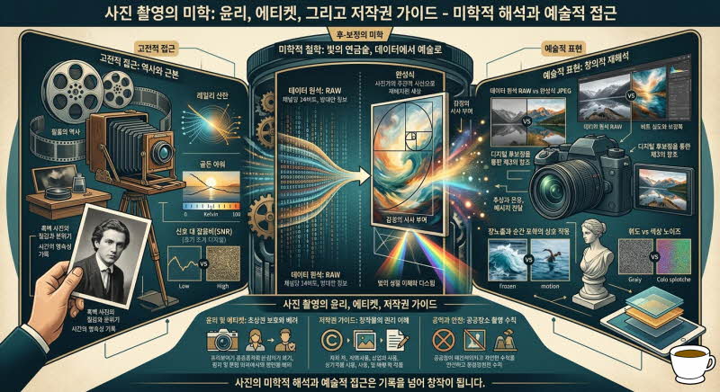 사진 촬영의 윤리와 에티켓, 그리고 저작권 가이드