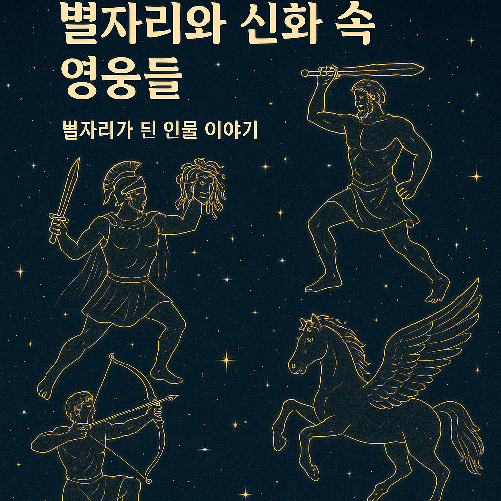별자리와 신화 속 영웅들 — 별자리가 된 인물 이야기