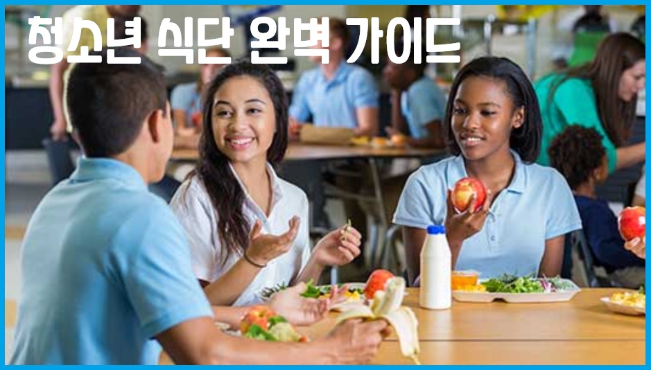 청소년 식단 완벽 정리