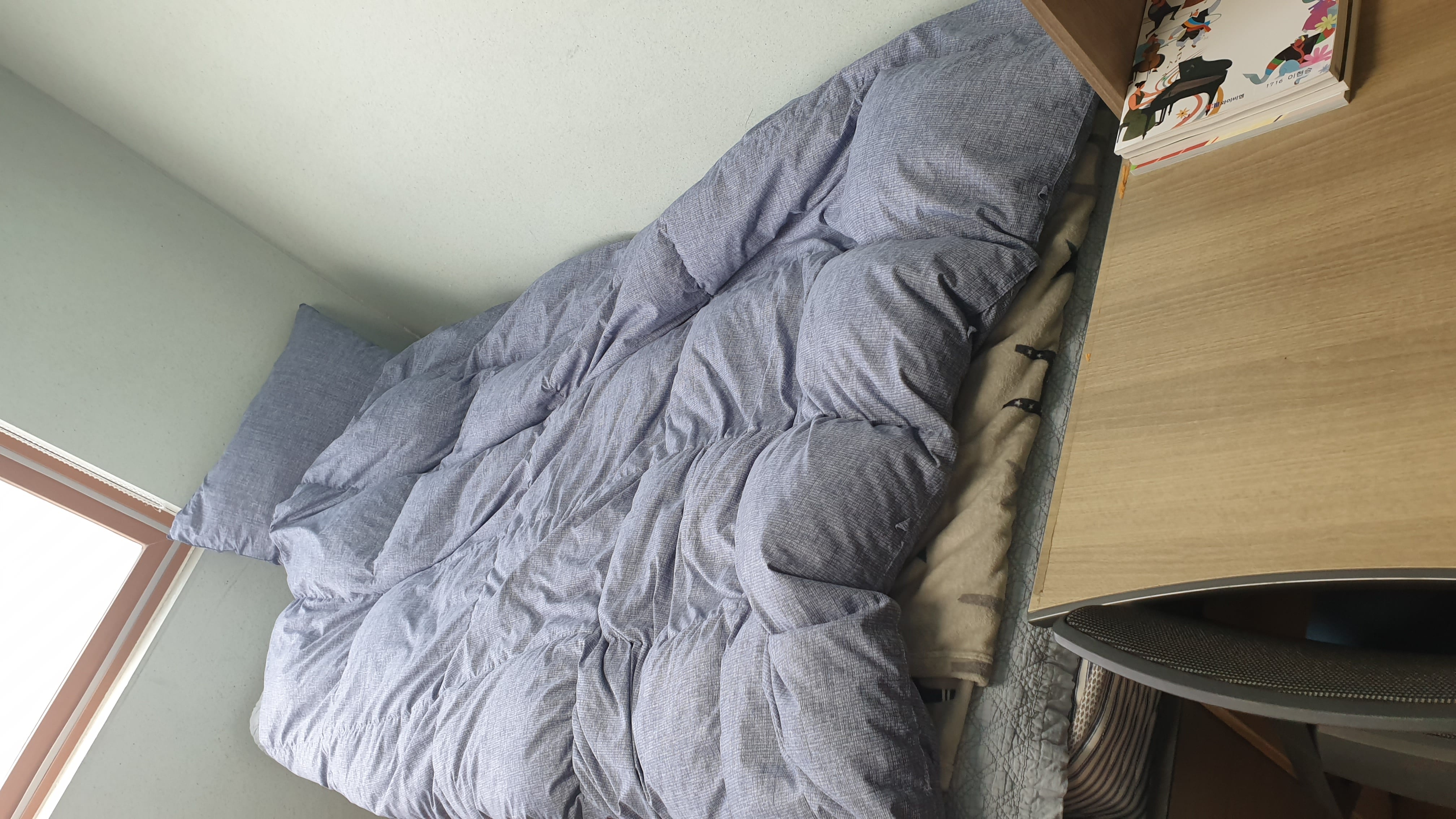 세종과학고등학교 기숙사 침대