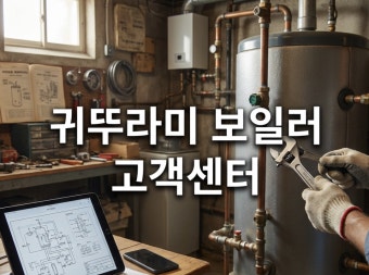 귀뚜라미보일러 온도조절기 교체