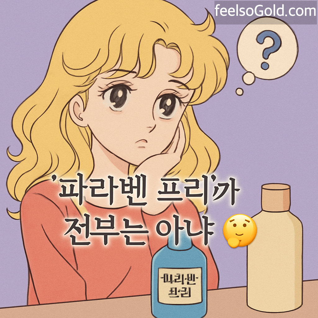 '파라벤 프리'가 전부는 아냐 🤔