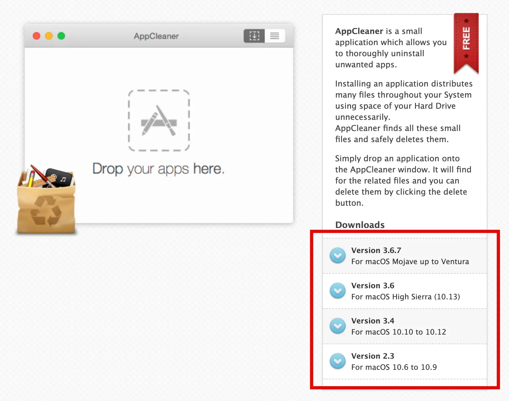 AppCleaner 다운로드