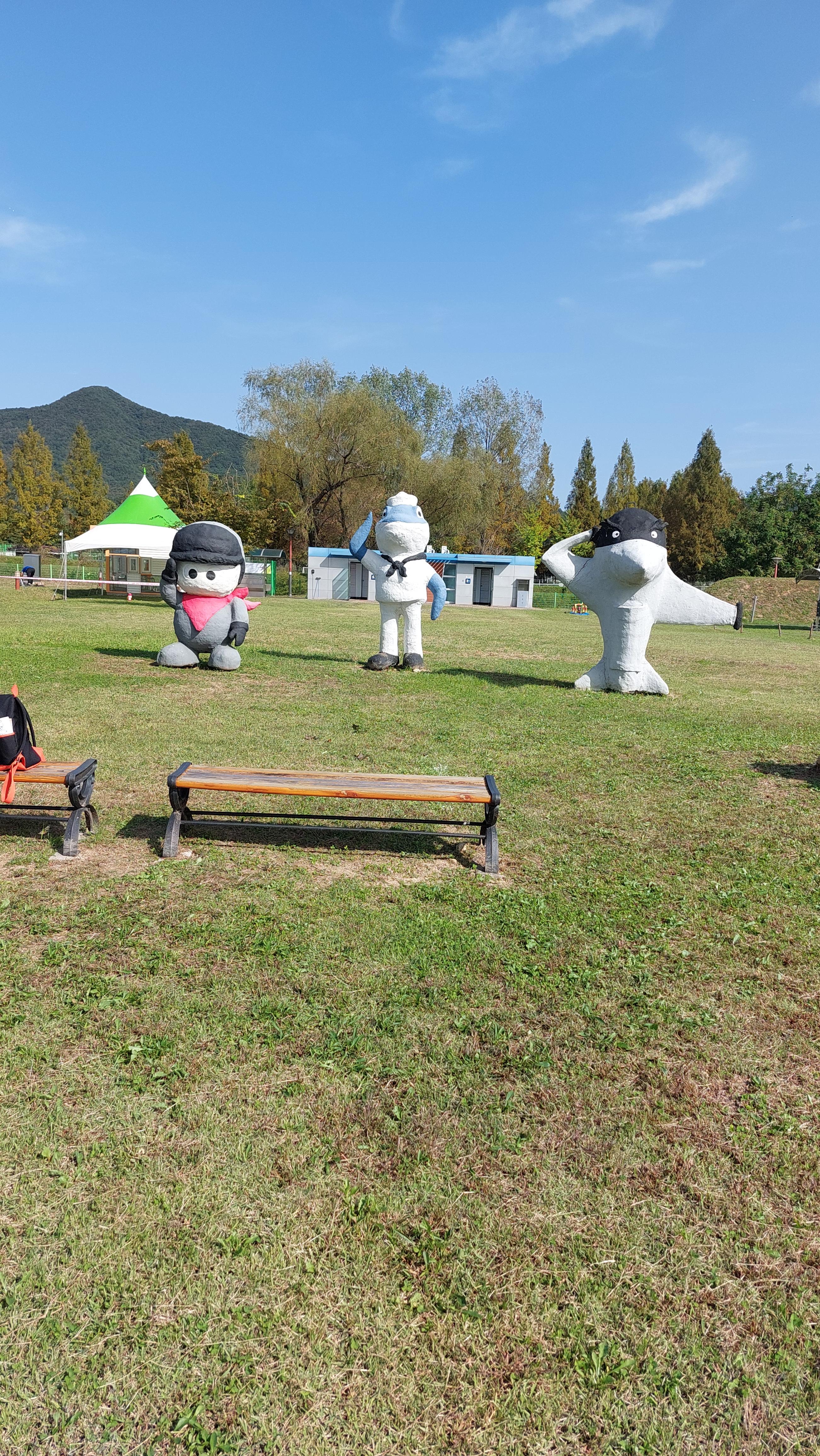 계룡 군문화 축제 캐릭터 포토존