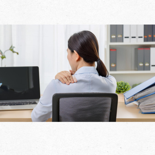 승모근 스트레칭 전후 비교 사진