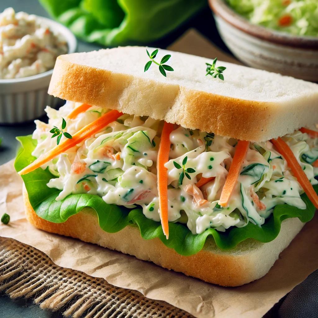 코우슬로샐러드 샌드위치