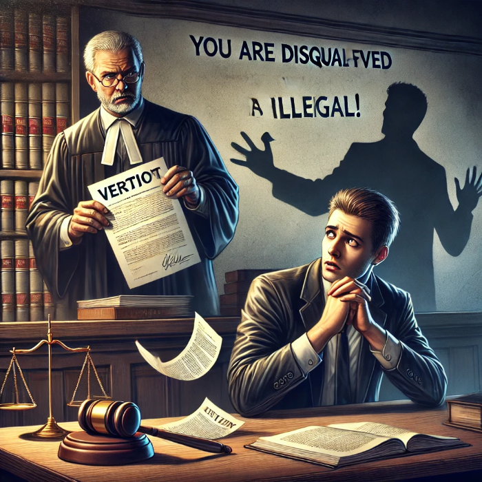 당신은 상속 결격사유자라고 말하는 판사