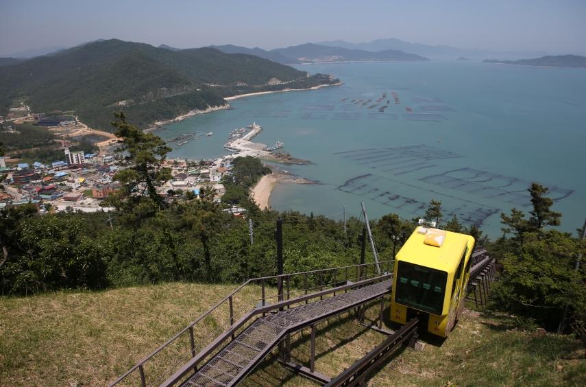 해남 땅끝전망대 모노레일