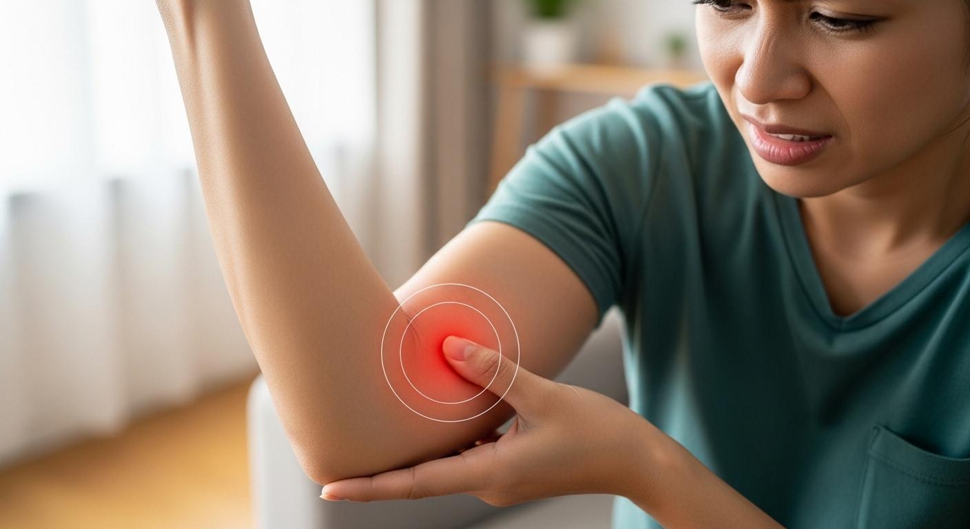 팔뚝살이 아픈이유