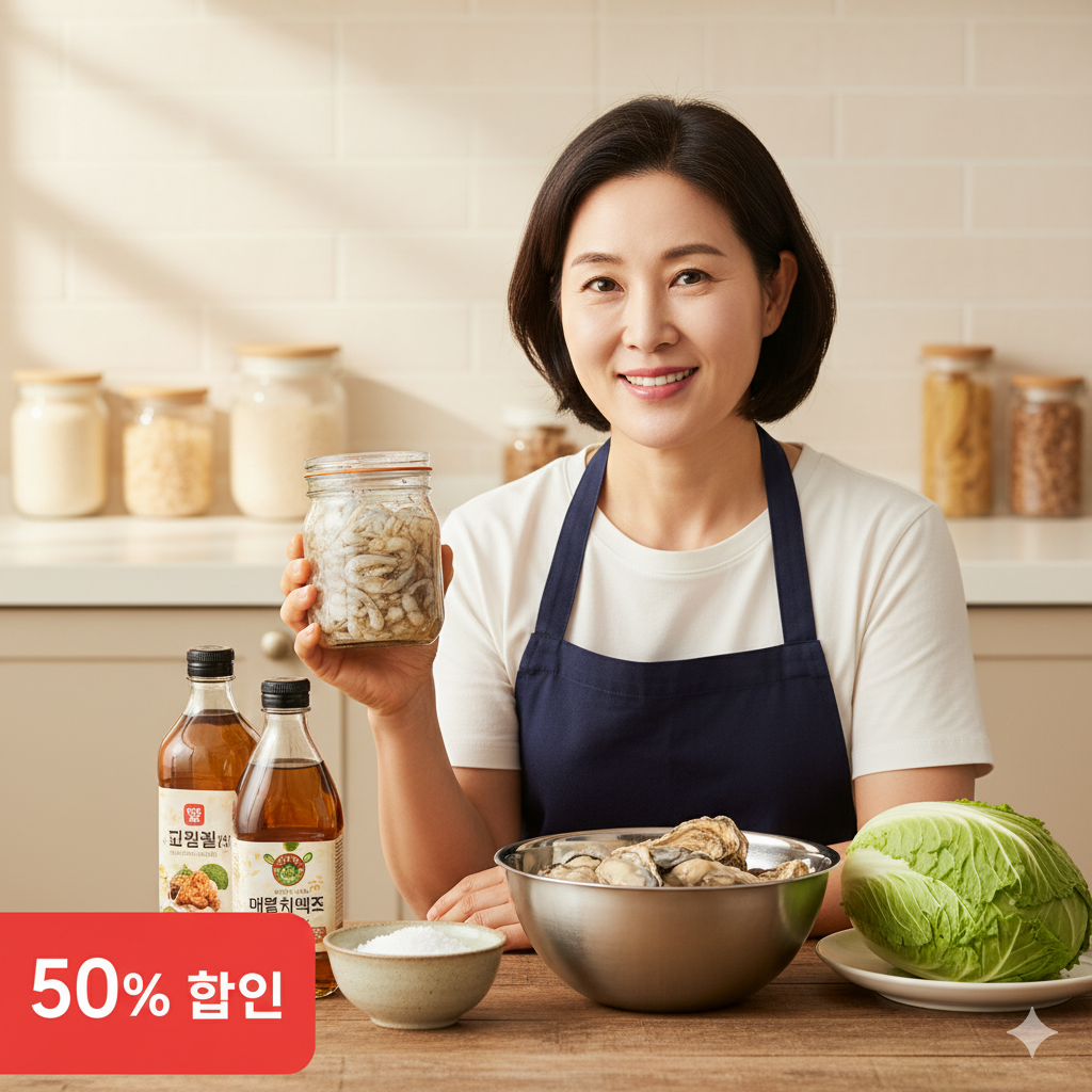 김장 수산물 최대 50% 할인 완벽 가이드(출처:해양수산부)