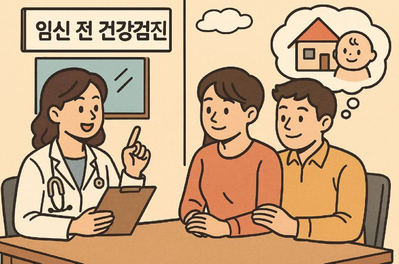 예비부부 임신 전 건강검진( 방법, 남성도 함께, 사례)
