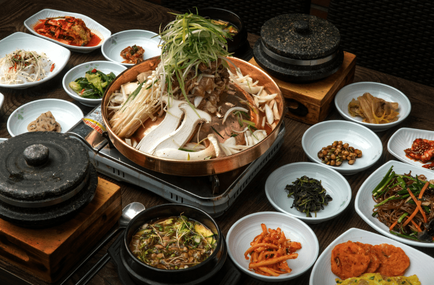 서울 중국 한정식 맛집 " 아미소 " 음식 사진입니다.