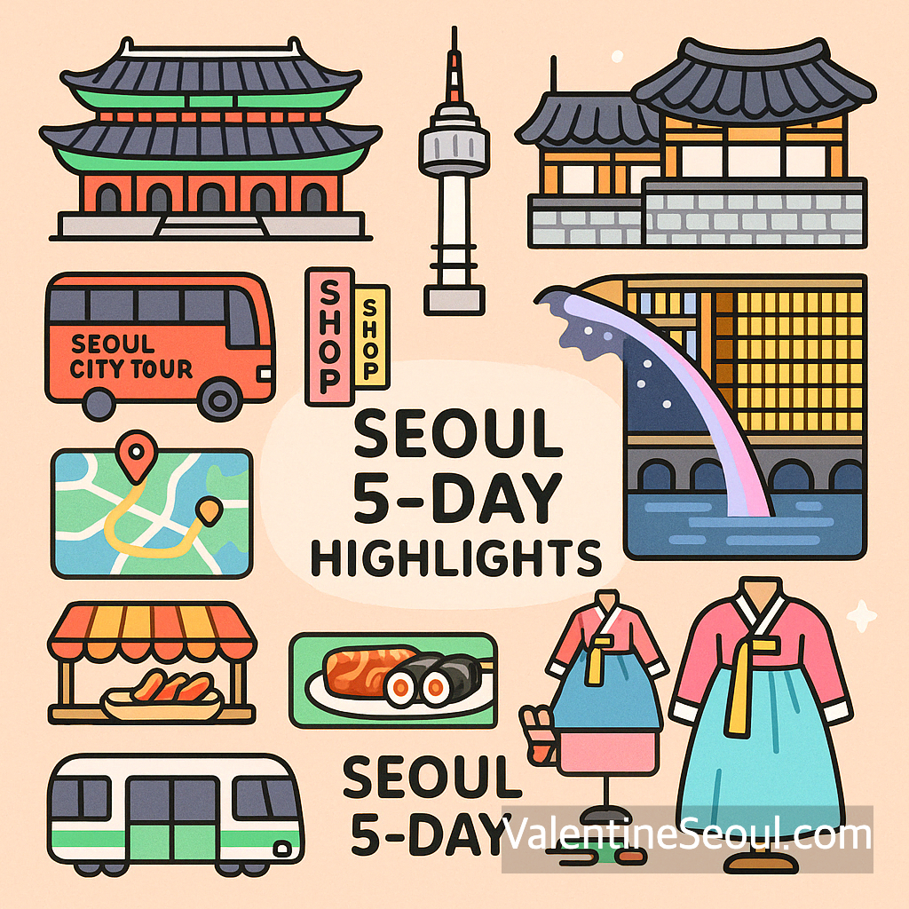 首尔旅游路线:为首次前往首尔的旅行者打造的完美指南