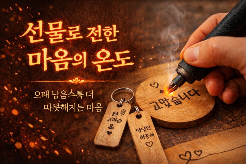 선물로 전한 마음의 온도