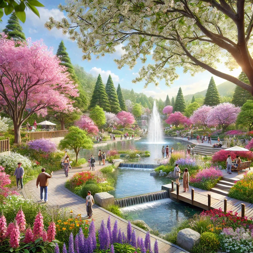 오산 수목원 이미지