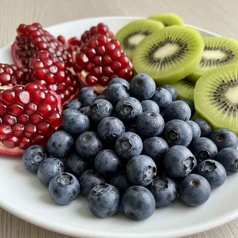 블루베리·석류·키위는 장 건강을 지켜주는 대표 과일입니다