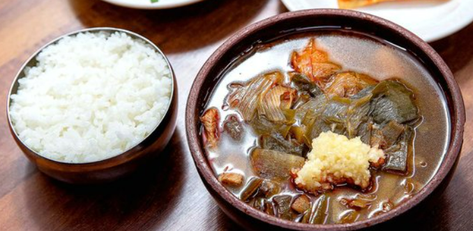 대구따로국밥정식