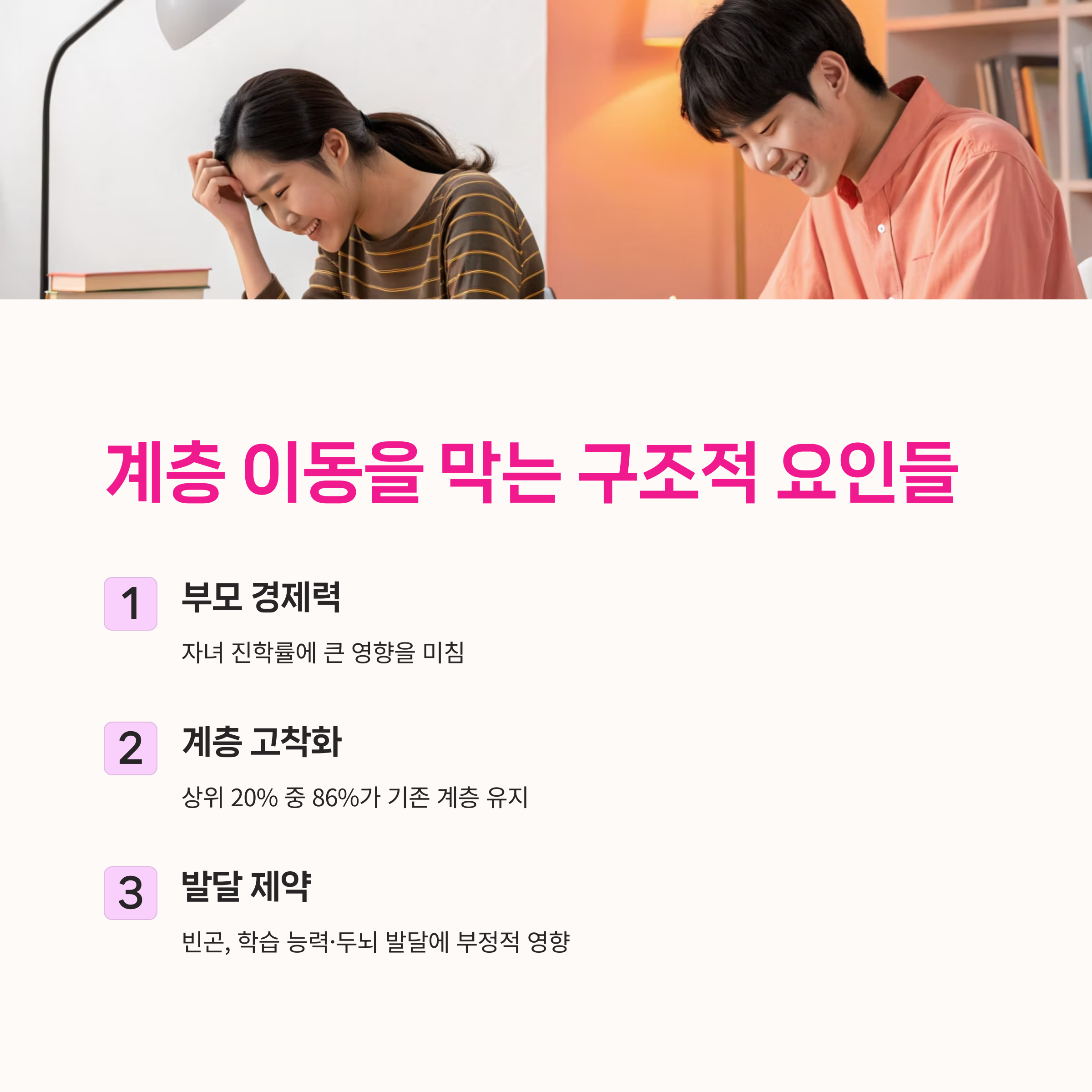 사회 구조, 교육 격차,