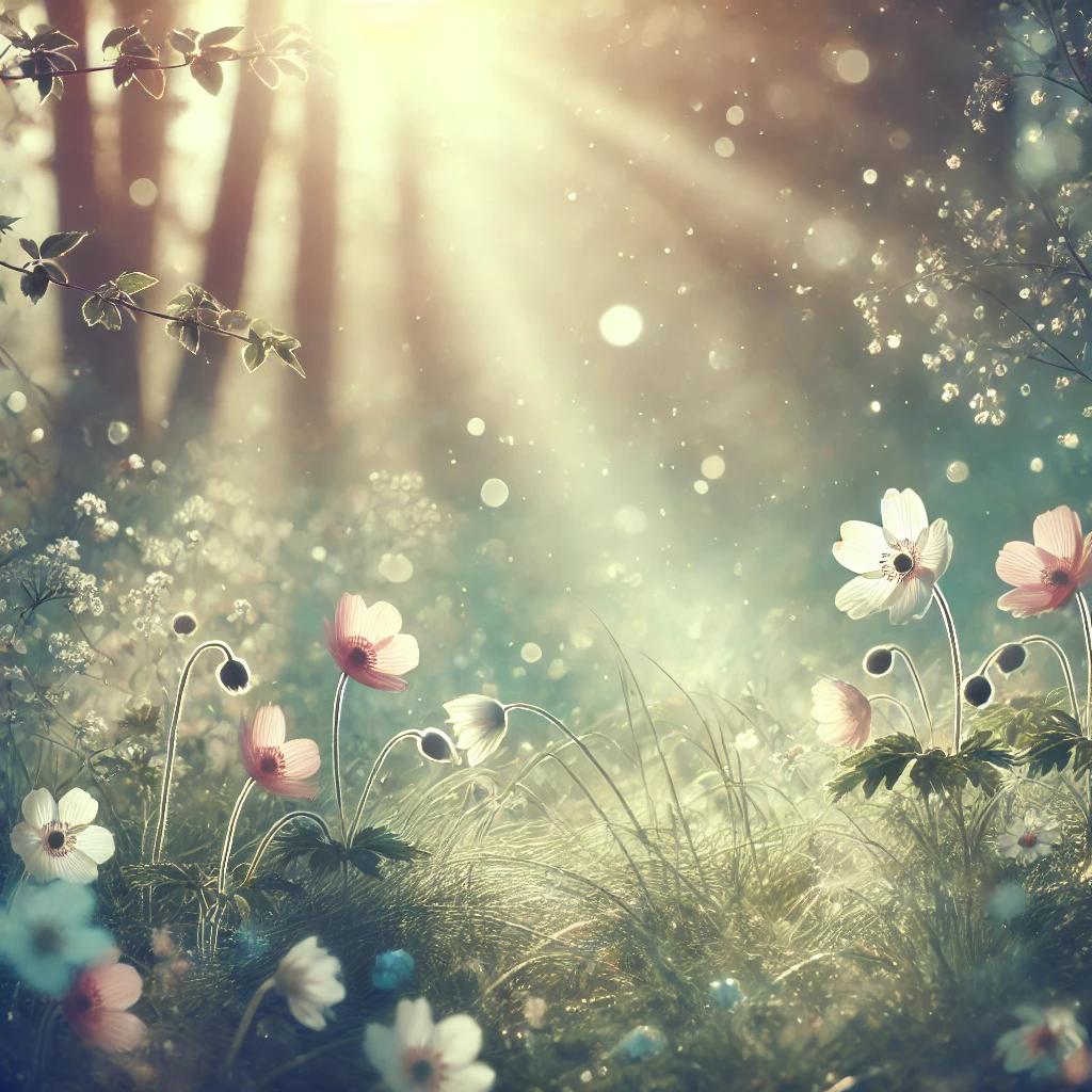 흔들리는 꽃들 속에서 네 샴푸향이 느껴진거야