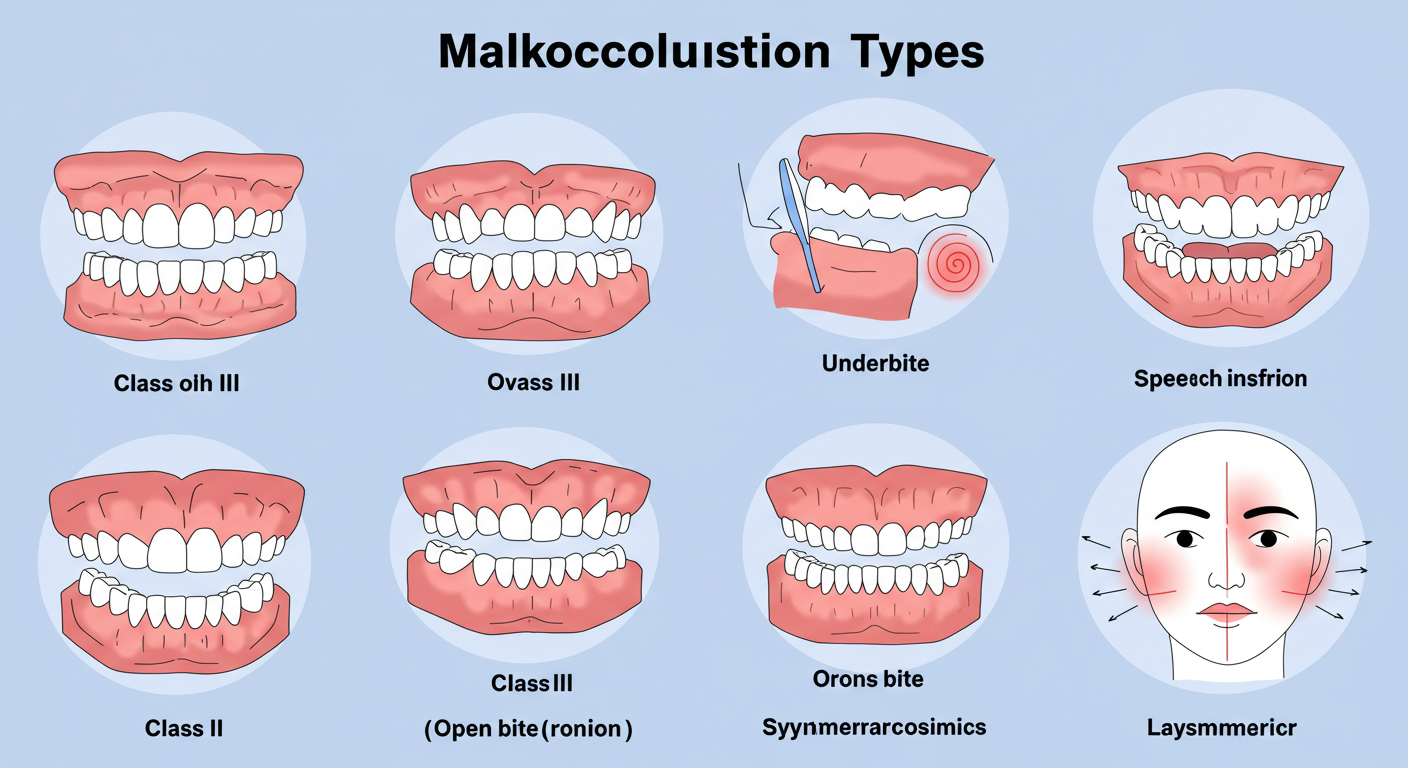 "부정교합이란 무엇인가? 유형과 증상"에 대한 이미지입니다.