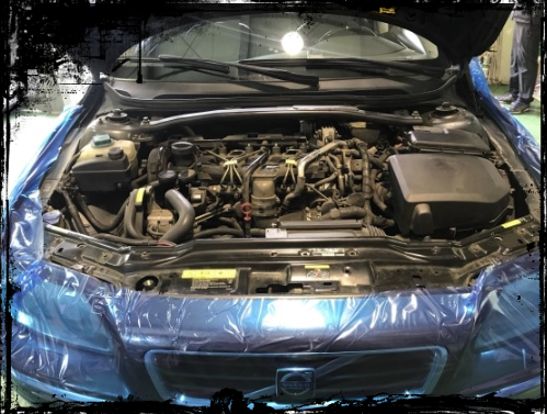 볼보 S60 엔진룸 점검 정비 EGR 흡기계통