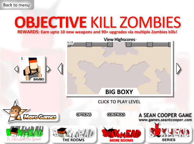 박스헤드 플레이화면 1