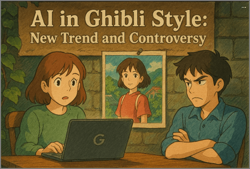 챗GPT의 지브리 스타일 이미지 생성