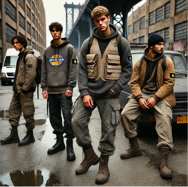 브랜드별 워크웨어 비교 관련 사진 (디자인, 가격, 내구성)