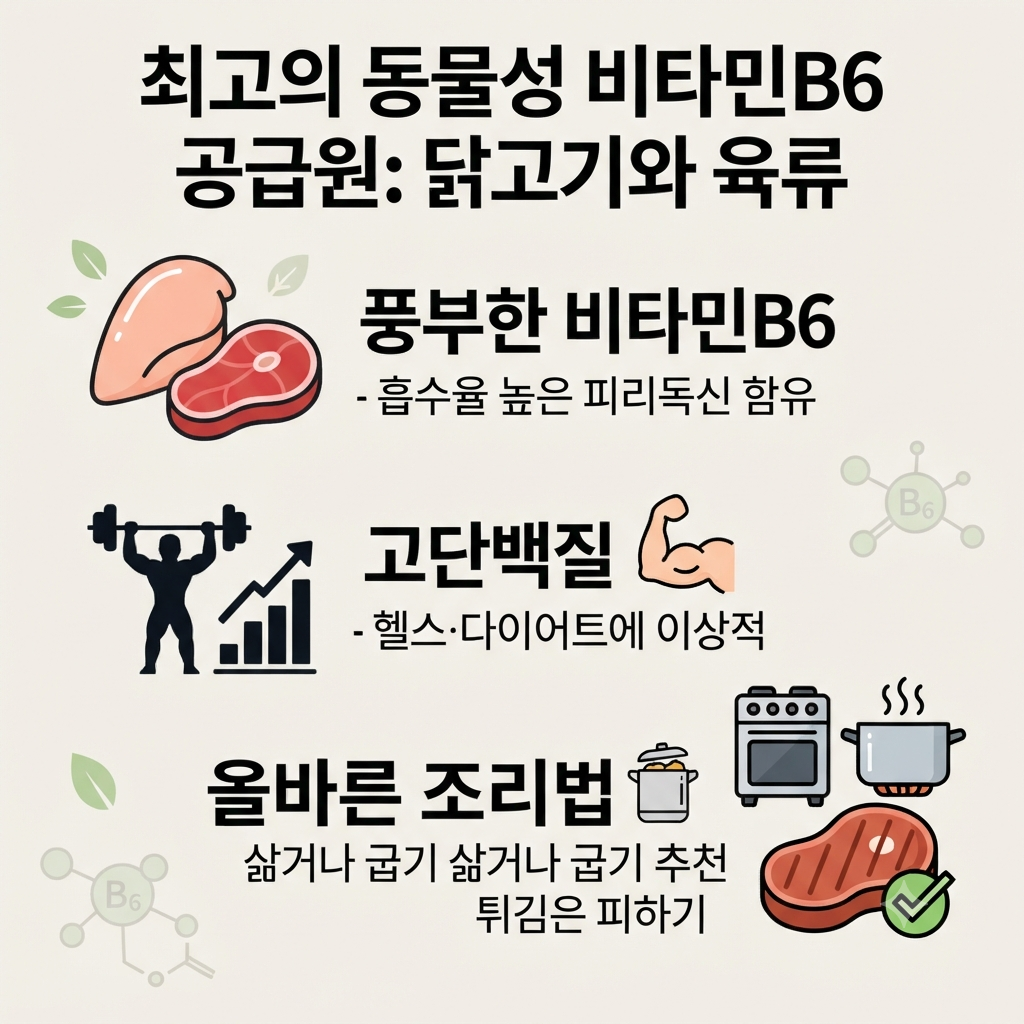 비타민B6 많은 음식