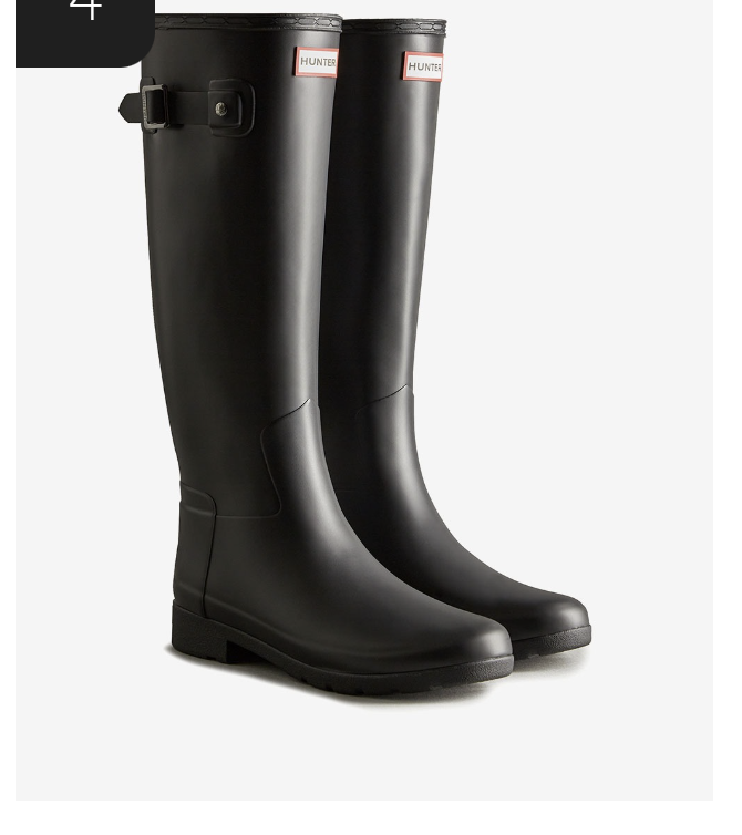 헌터 레인부츠