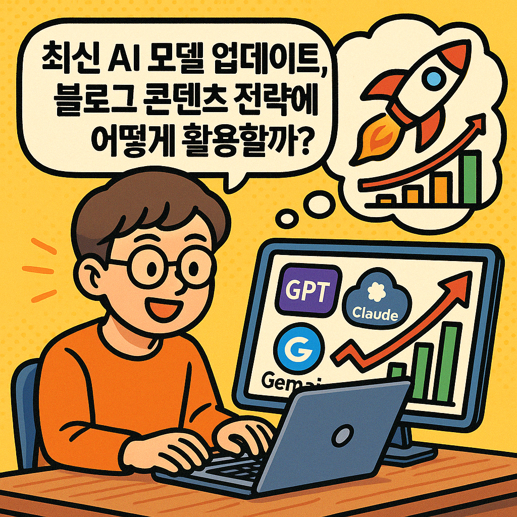 최신 AI 모델 업데이트, 블로그 콘텐츠 전략 활용 방법