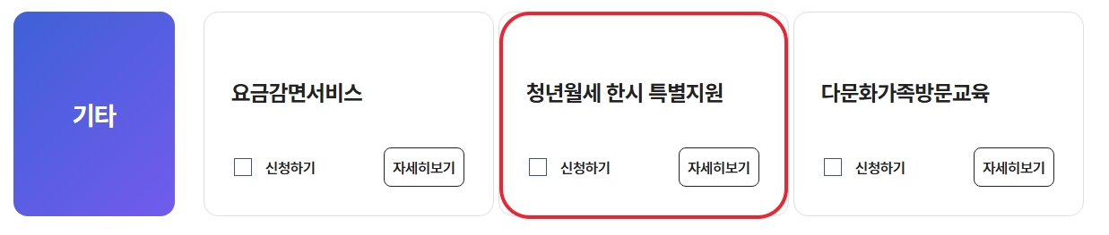 2025 서울 청년 월세 지원금 신청 방법