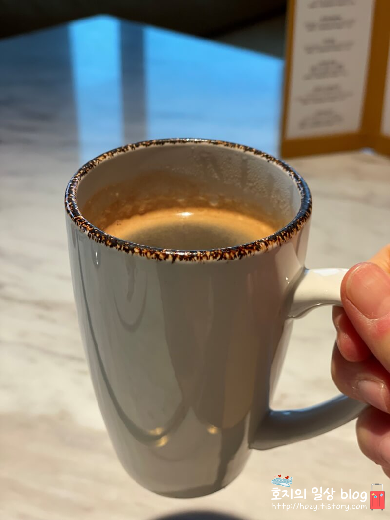 JW메리어트 제주 아일랜드키친 조수리블렌드 커피