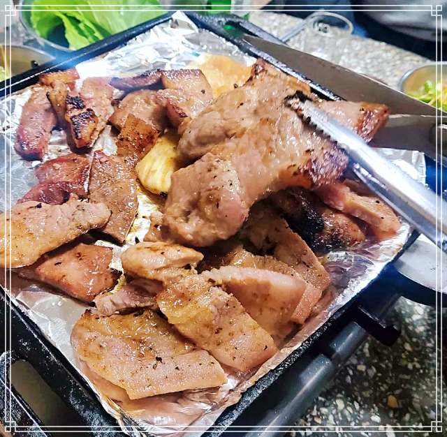 대전 대흥동 맛집 연탄불 돼지 석쇠구이