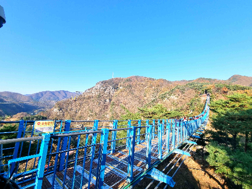 원주 소금산 그랜드밸리, 소금산 출렁다리, 소금산 울렁다리, 잔도길