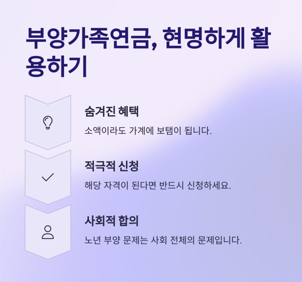 부양가족연금&amp;#44; 현명하게 활용하기