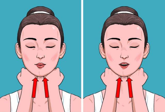 윤곽주사 턱선 살리기 운동 턱선리프팅 마사지 처진턱선