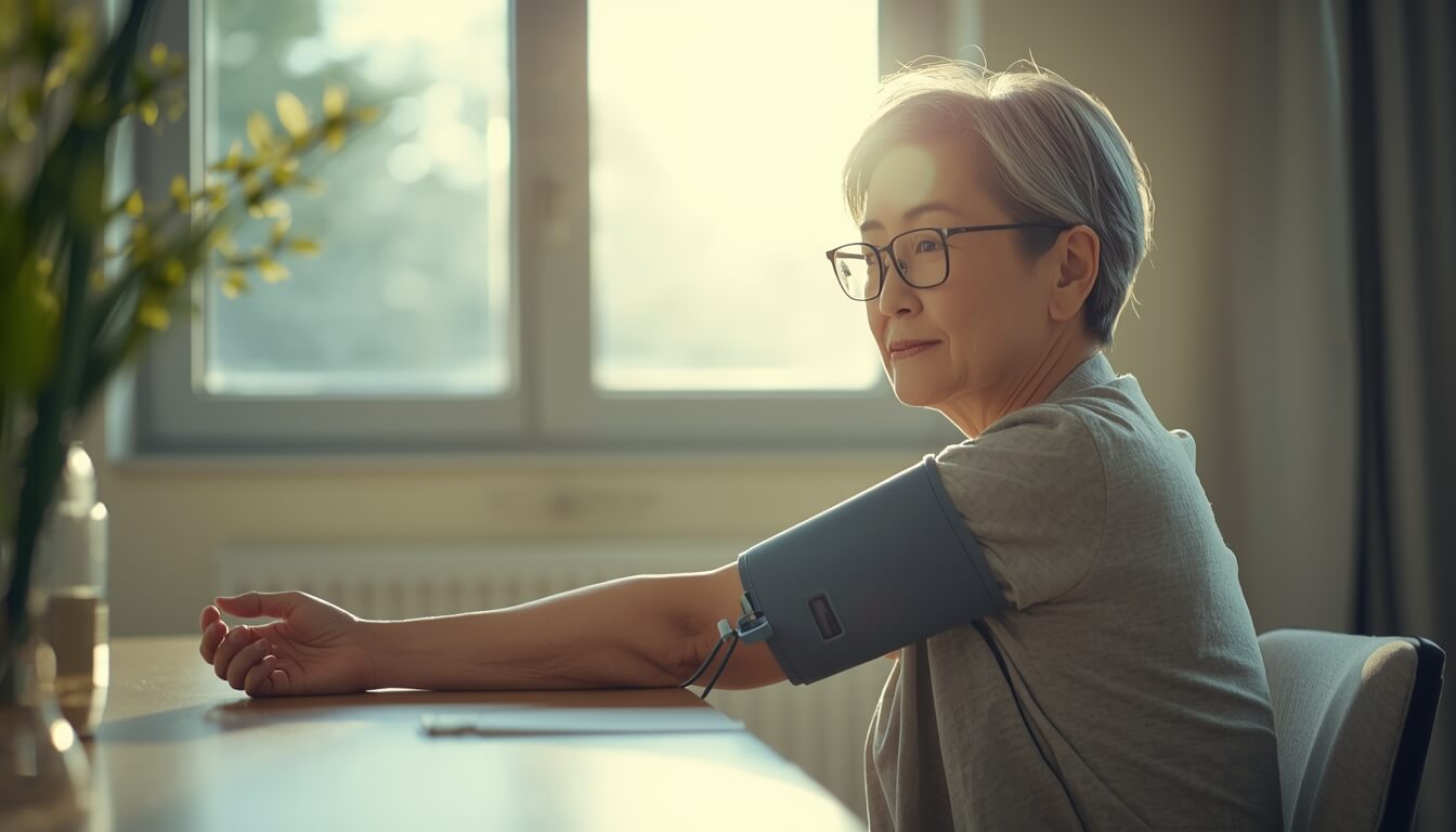 올바른 혈압 재는 시간 아침 저녁 가이드라인 상완혈압계