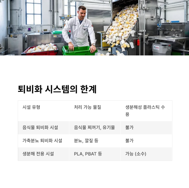 현행 퇴비화 시스템의 한계
