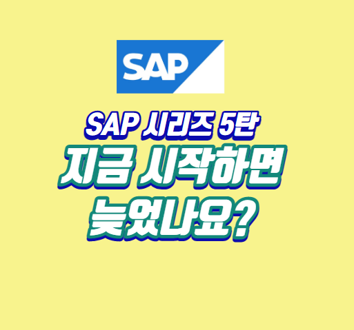 SAP-시리즈-5탄-지금-시작하면-늦었나요?