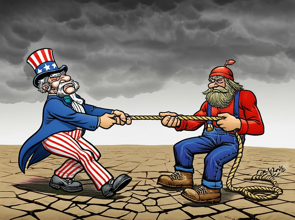 무역 불확실성 속 캐나다 경제, 한 