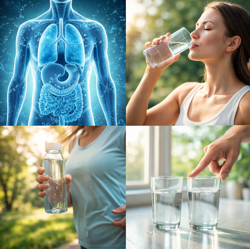 체내 수분 밸런스 관련 사진