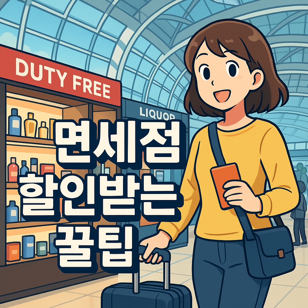 인천공항 면세점 할인받는 방법