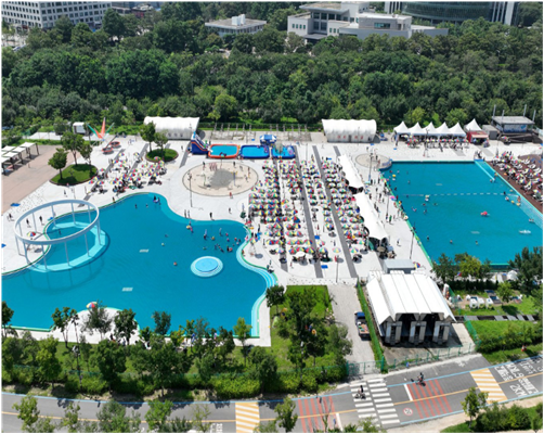 한강 야외수영장