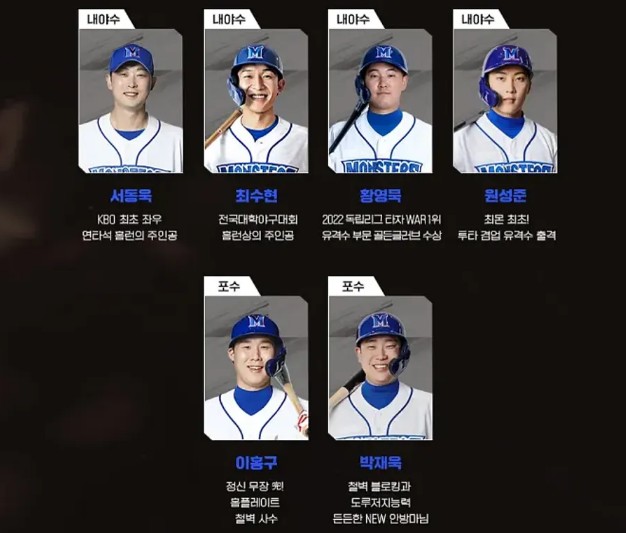 최강야구 시즌 2 선수