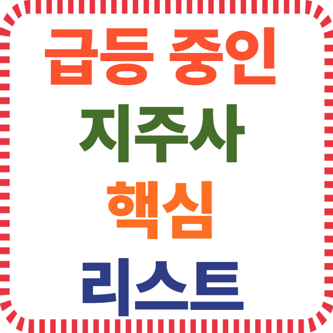 6월 지주사 관련주 급등, 자사주 소각 테마 핵심 종목, NAV 재평가 흐름 정리, 금융지주 배당 기대주, 유통·에너지 지주사 그룹 분석