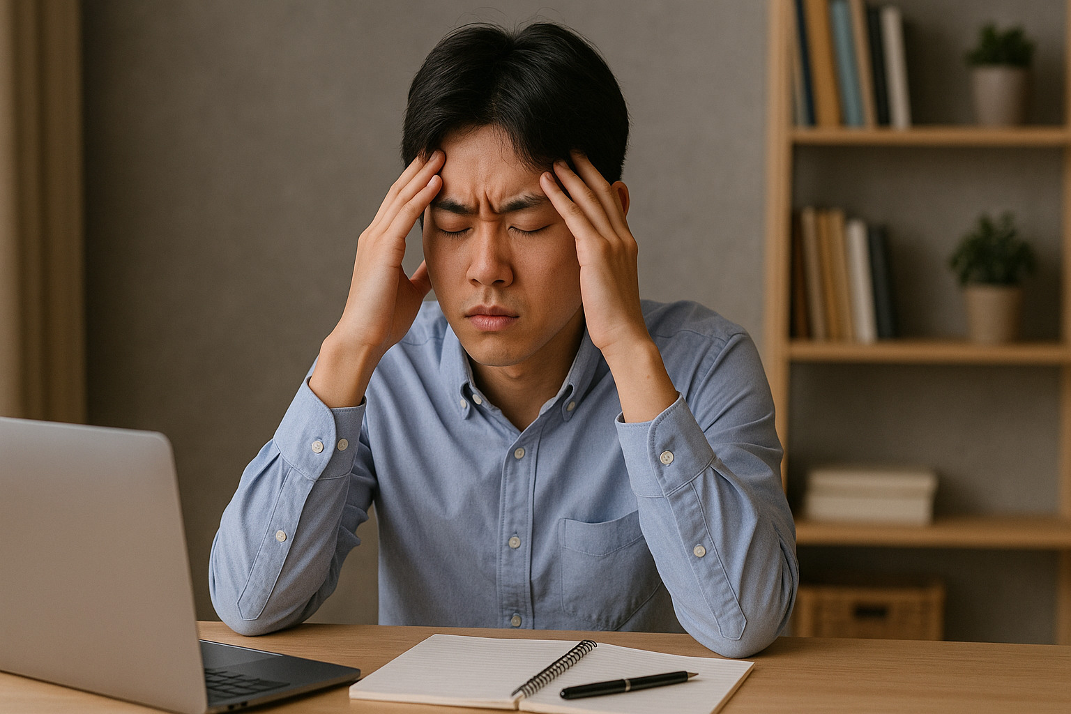 압박감을 느끼고 있는 취준생