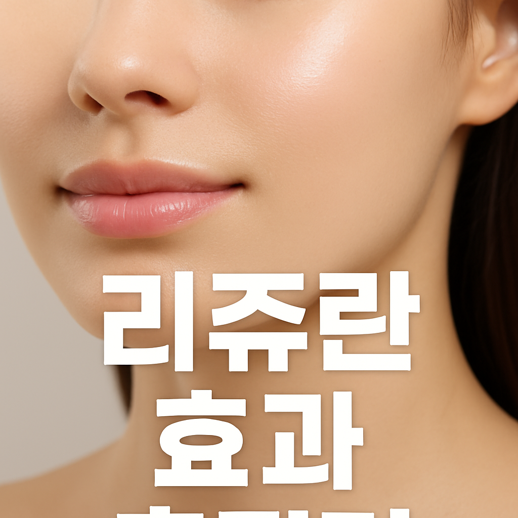 리쥬란 필러 효과